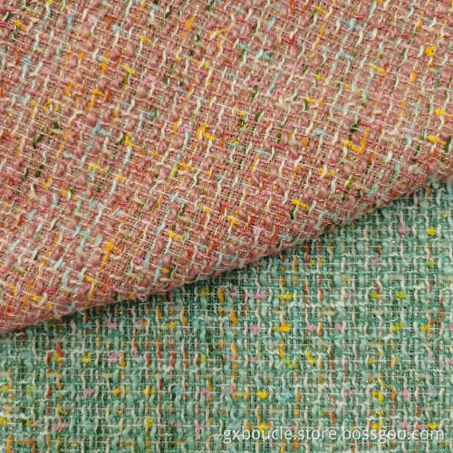 Boucle Fashion design with Lurex fabrics